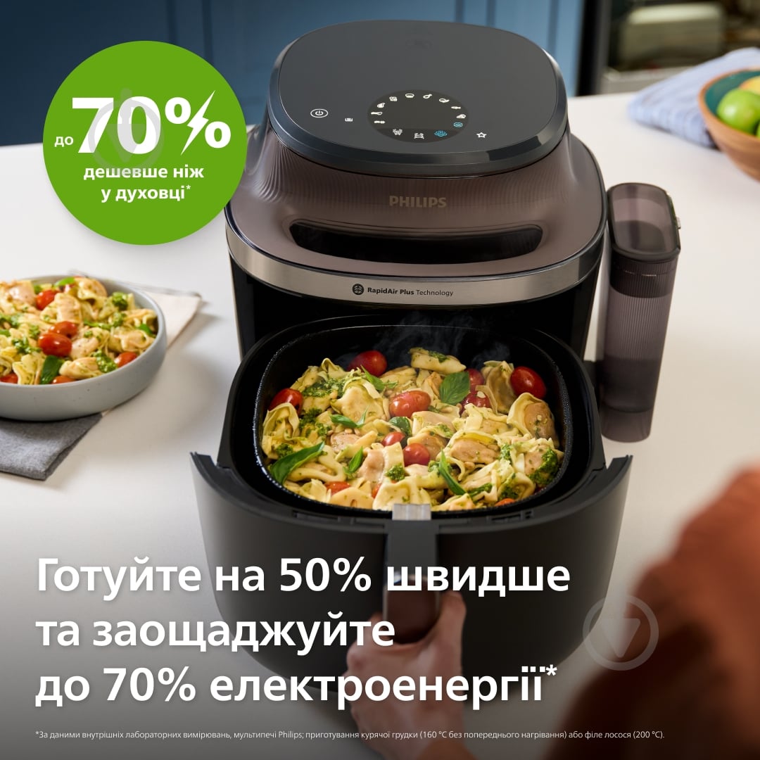 ВІТРИНА! Мультипіч Philips OVI SteamFry NA547/07 - фото 6 ВІТРИНА! Мультипіч Philips OVI SteamFry NA547/07 - фото 6
