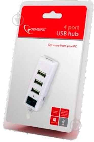 USB-хаб Gembird UHB-U2P4-11 - фото 3
