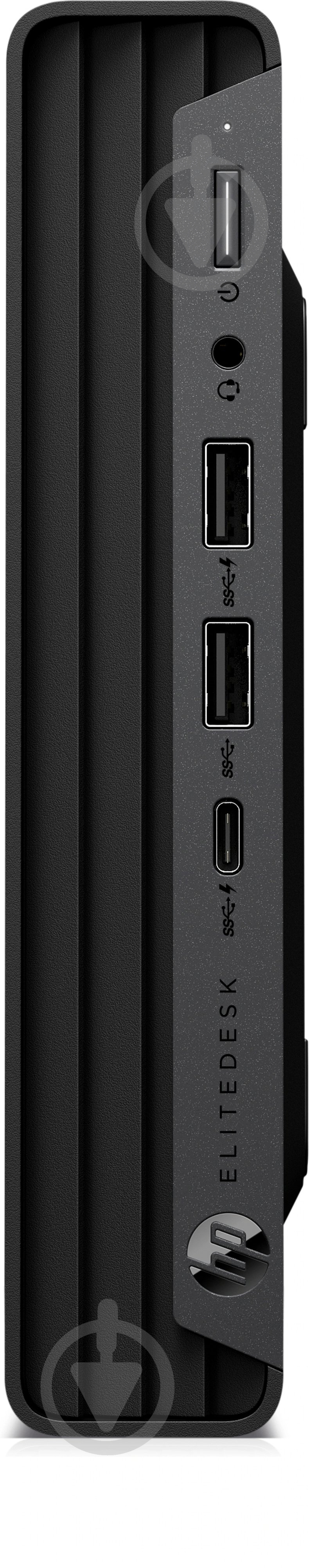 Компьютер HP EliteDesk 800-G8 DM (21L66EA) black - фото 4