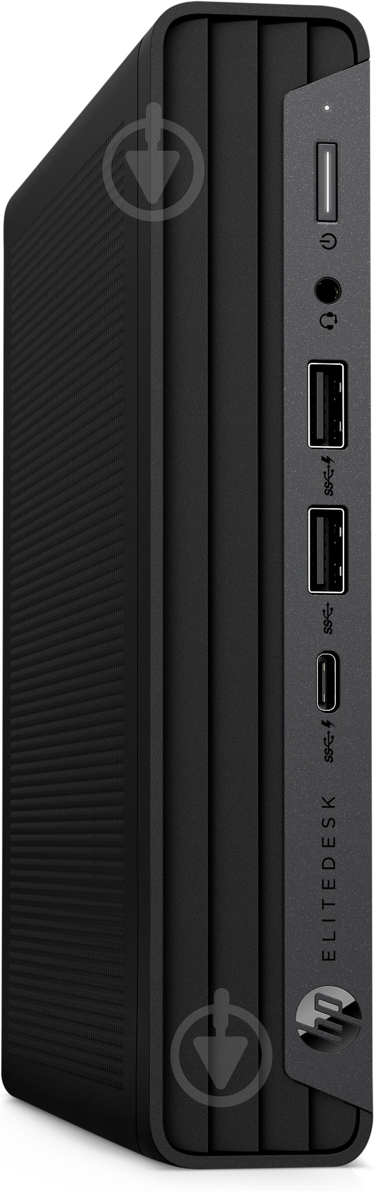 Компьютер HP EliteDesk 800-G8 DM (21L66EA) black - фото 6