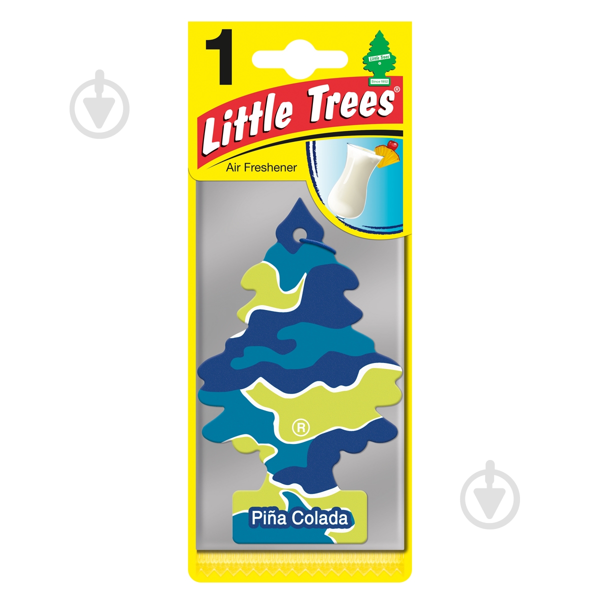 Ароматизатор подвесной Little Trees Пина колада - фото 1 Ароматизатор подвесной Little Trees Пина колада - фото 1