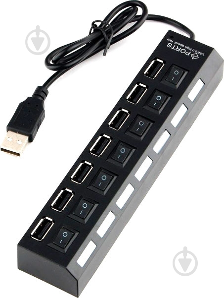 USB-хаб Gembird UHB-U2P7-02 - фото 1