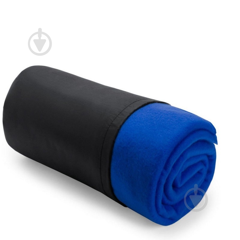 Плед флисовый 120x150 см синий Voyager - фото 1