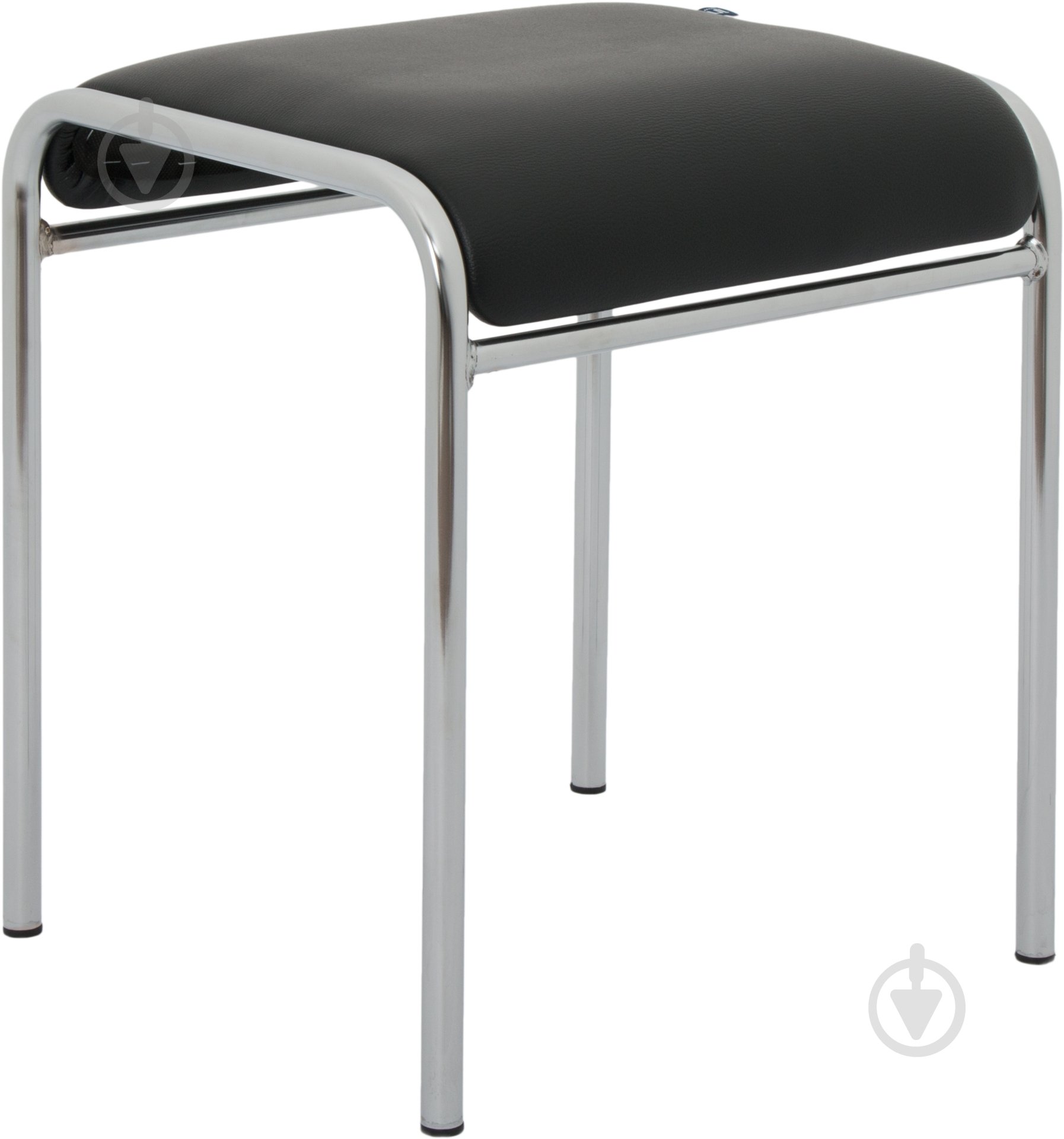 Стілець Nowy Styl CADDY chrome (BOX) (CH) V-4 чорний / хром - фото 1