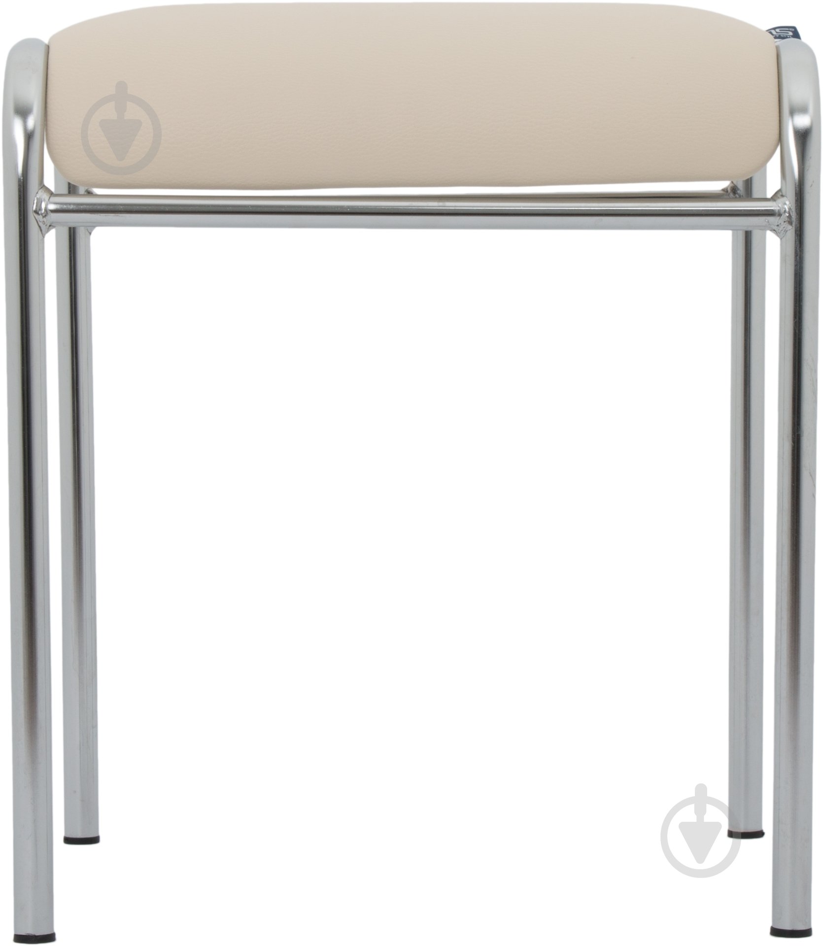 Стілець Nowy Styl CADDY chrome (BOX) (CH) V-18 молочний / хром - фото 2