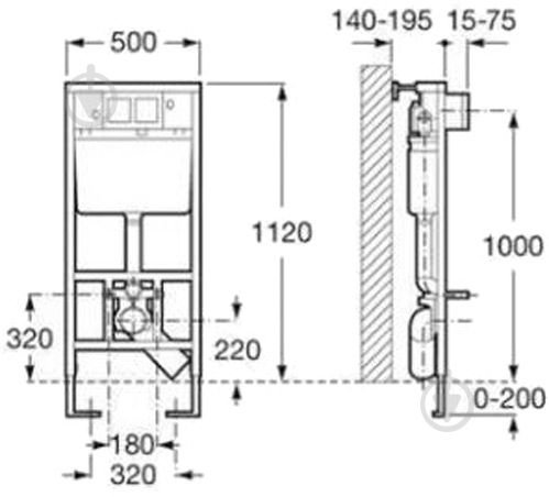 Система инсталляции ROCA Pro A890090020 - фото 2