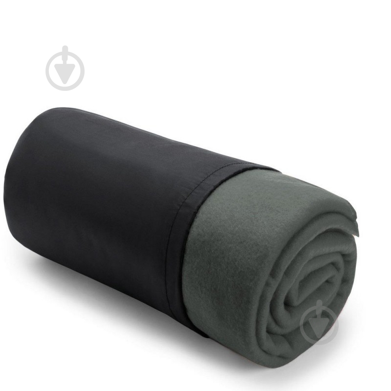 Плед флисовый 120x150 см серый Voyager - фото 1