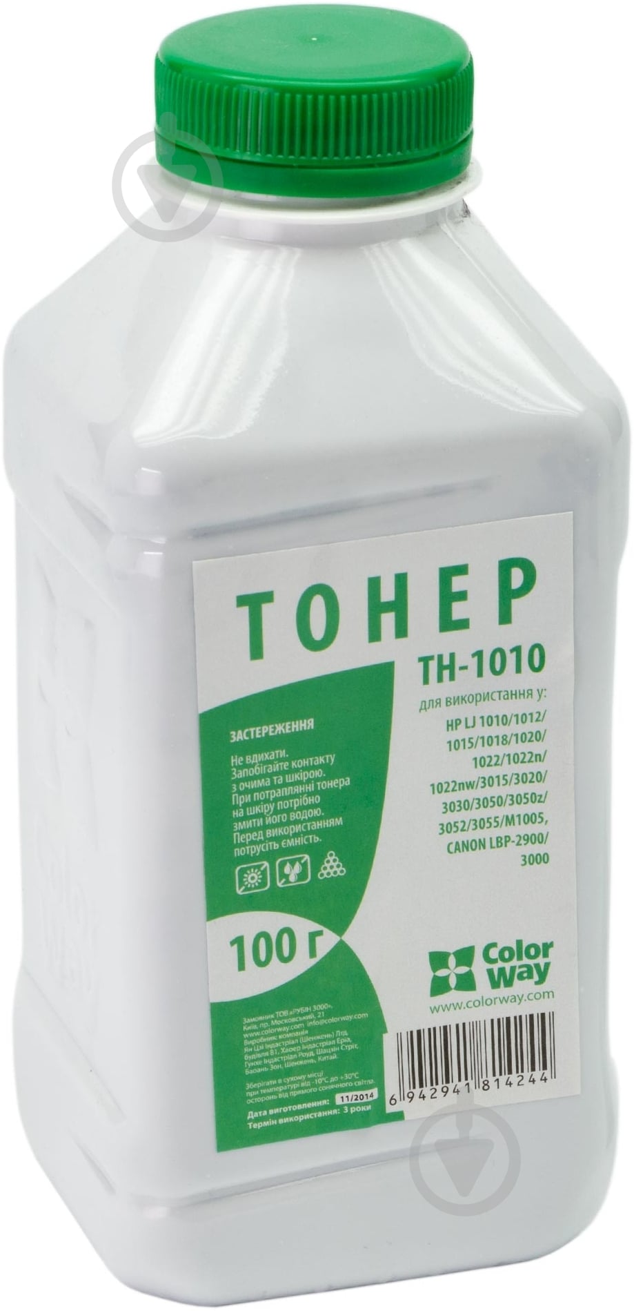 Тонер ColorWay  LJ 1010/1012/1015 черный TH-1010 - фото 1