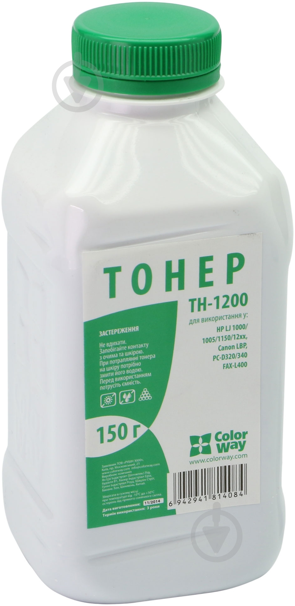 Тонер ColorWay  LJ 1200 черный TH-1200 - фото 1