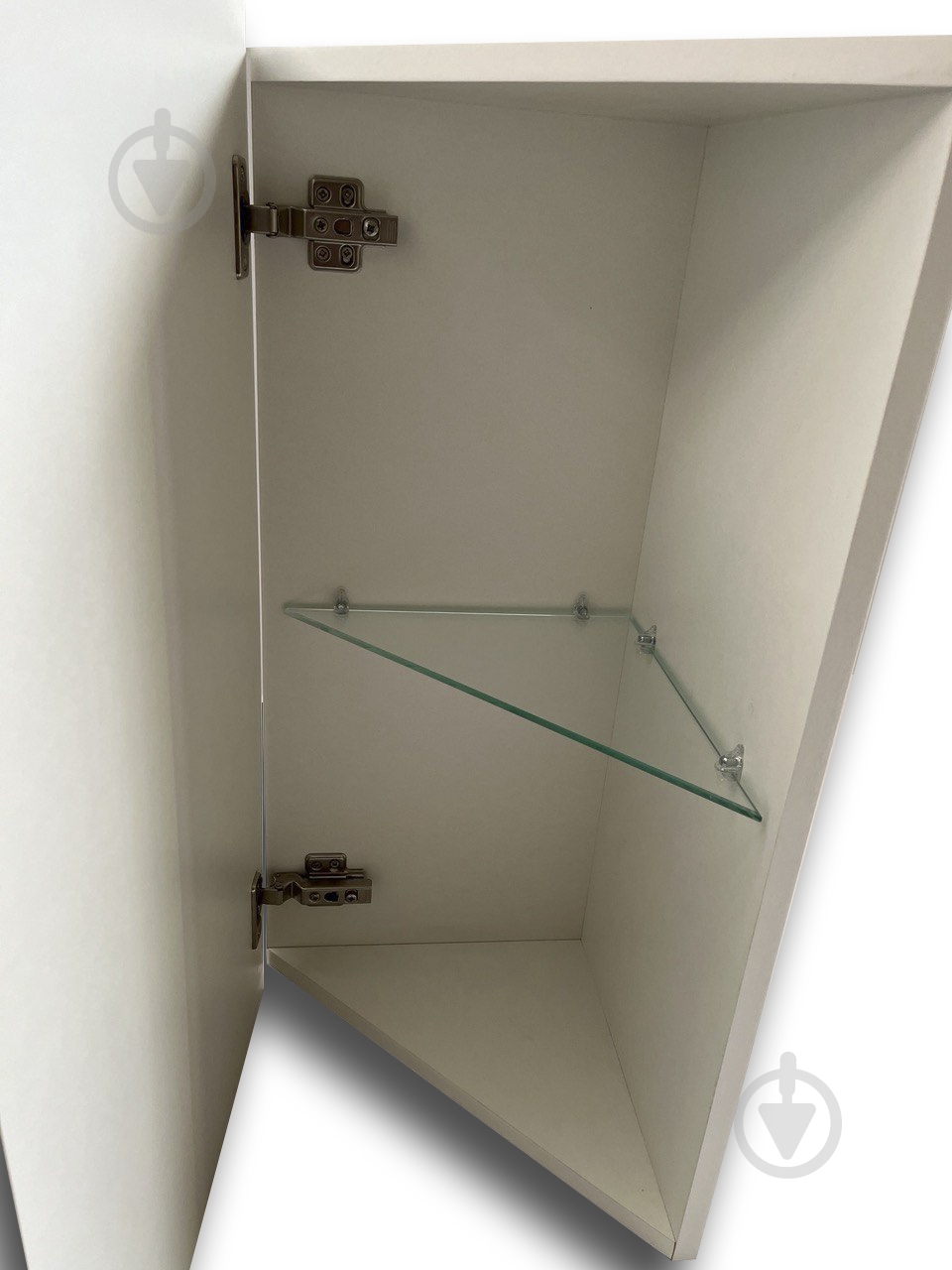 Шкафчик подвесной МТ зеркальная угловая - фото 3