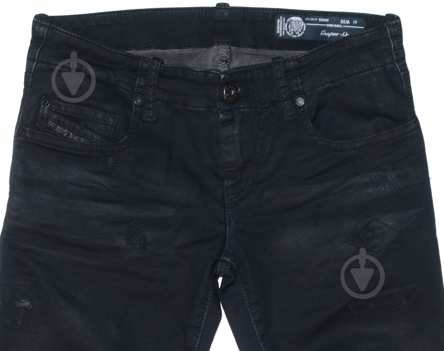 Джинсы Diesel GRUPEE-NE Sweat jeans 00S1EF 0680G-1 р. 25 синий - фото 3