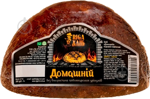 Хлеб Riga Хліб Домашний 200 г (4820219910091) - фото 1