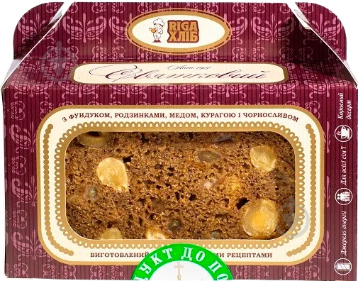 Хлеб Riga Хліб Праздничный 200 г (4820219910268) - фото 1 Хлеб Riga Хліб Праздничный 200 г (4820219910268) - фото 1