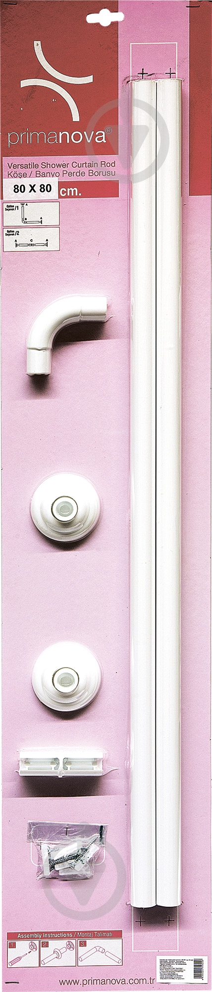 Карниз для ванной PRIMANOVA - фото 1 Карниз для ванной PRIMANOVA - фото 1