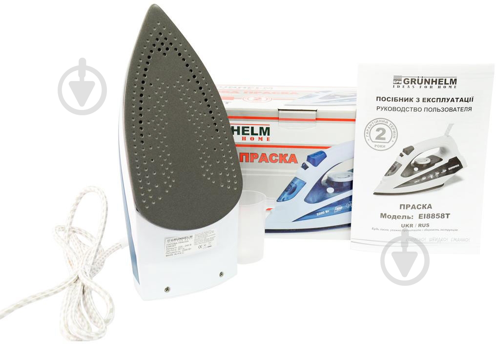 Праска Grunhelm EI8858T - фото 7 Праска Grunhelm EI8858T - фото 7