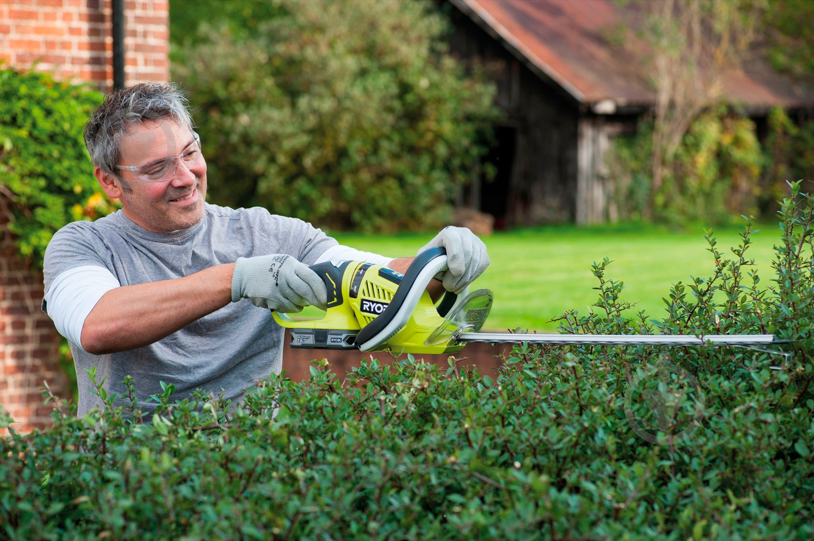 Кусторез аккумуляторный RYOBI OHT1855R - фото 7