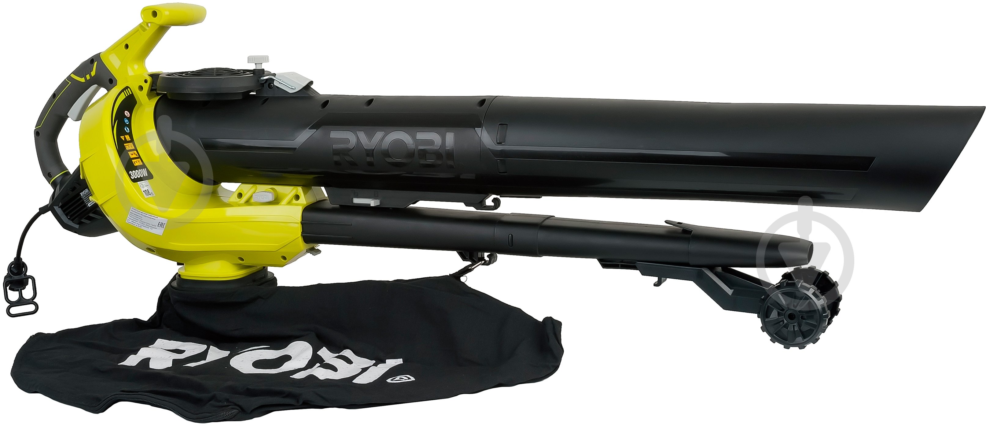 Пылесос садовый RYOBI RBV 3000 CESV - фото 3 Пылесос садовый RYOBI RBV 3000 CESV - фото 3