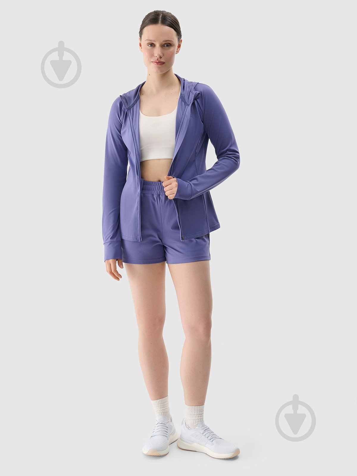 Джемпер 4F SWEATSHIRT FNK F467 4FRSS25TFSWF467-32S р.M синій - фото 2 Джемпер 4F SWEATSHIRT FNK F467 4FRSS25TFSWF467-32S р.M синій - фото 2