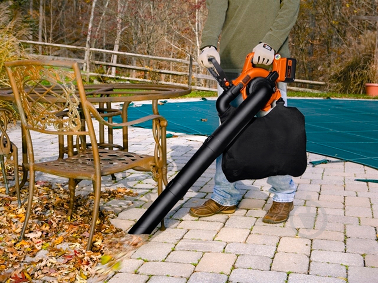 Пилосос садовий Black+Decker GWC3600L20 - фото 6