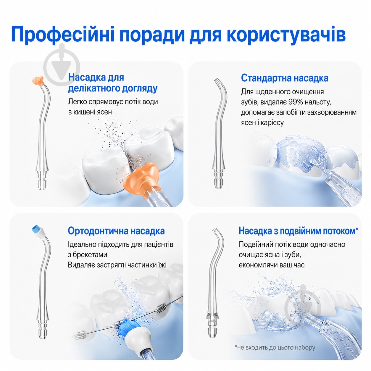 Ирригатор Usmile C10 черно-белый - фото 2