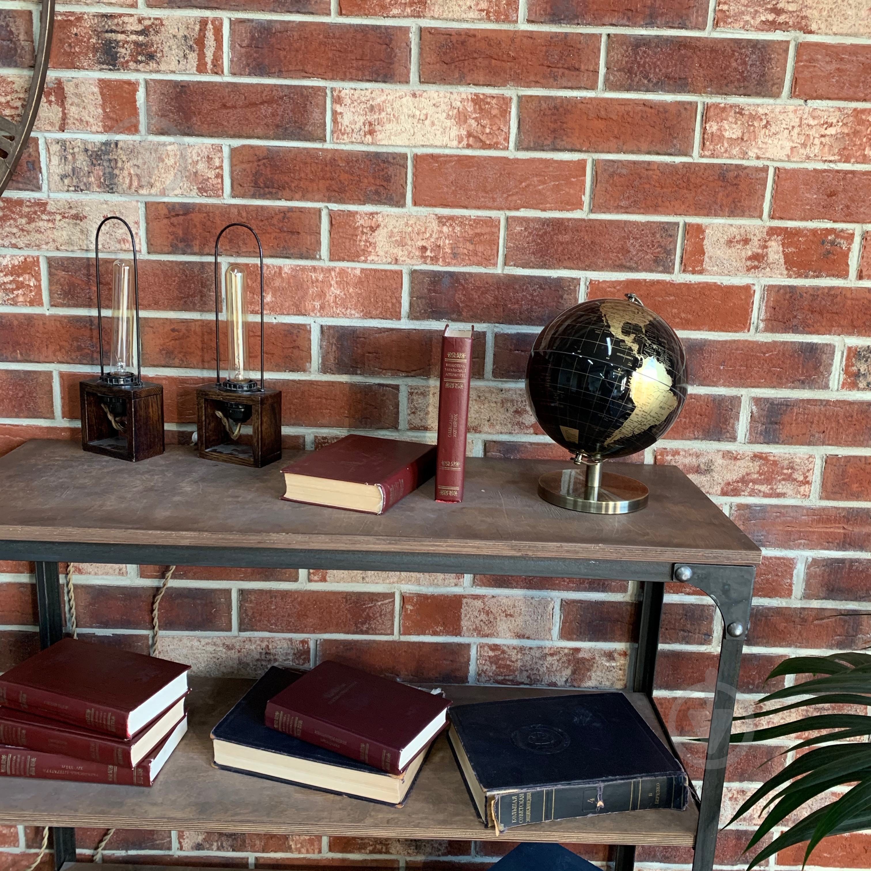 Глобус 19х14 см чорно-золотий - фото 5