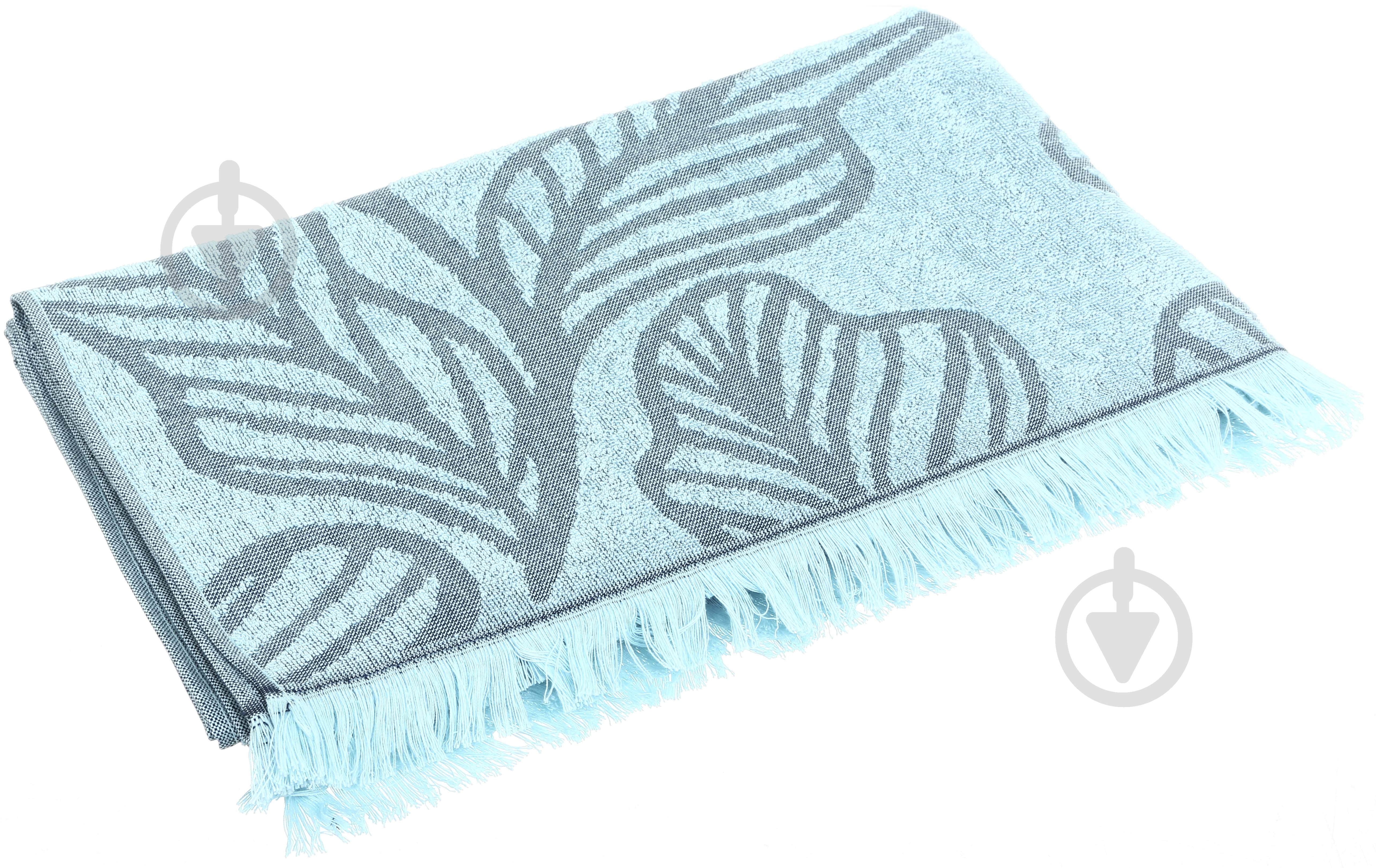 Полотенце пляжное Jellyfish 90x160 см синий ABC - фото 1 Полотенце пляжное Jellyfish 90x160 см синий ABC - фото 1