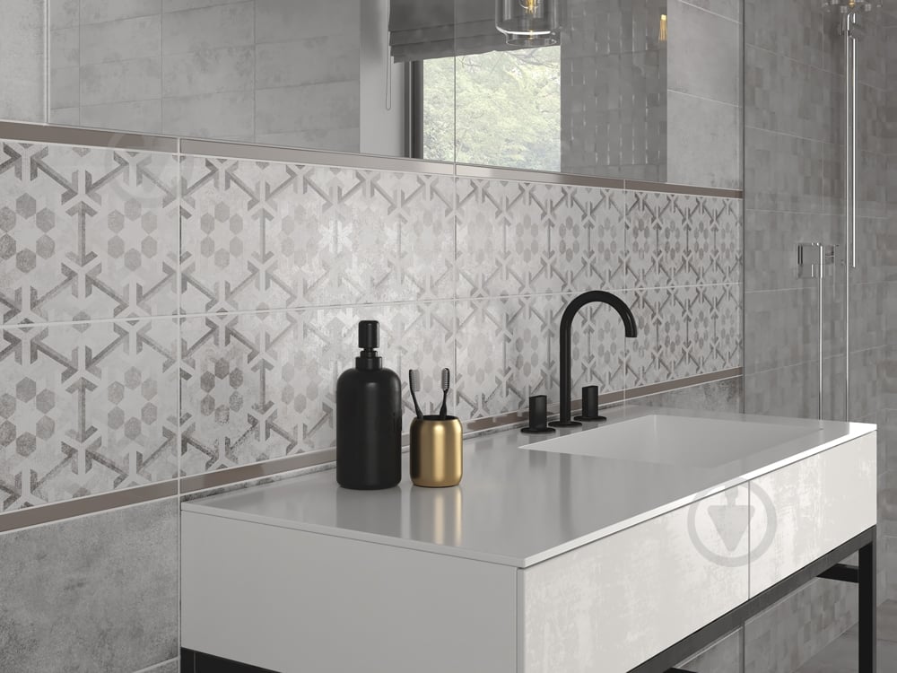 Плитка Cersanit Concrete style grey 20x60 см - фото 4