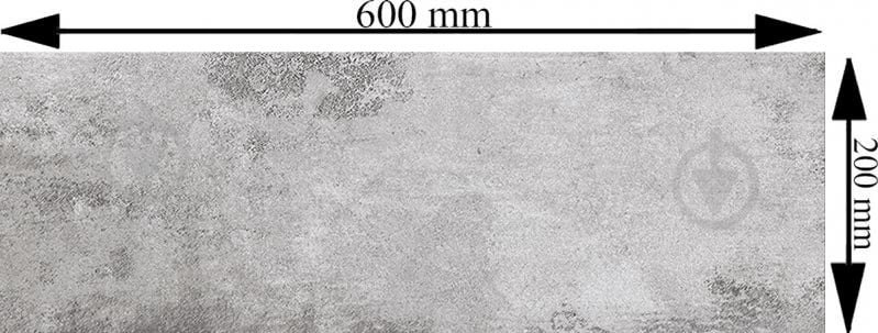 Плитка Cersanit Concrete style grey 20x60 см - фото 2