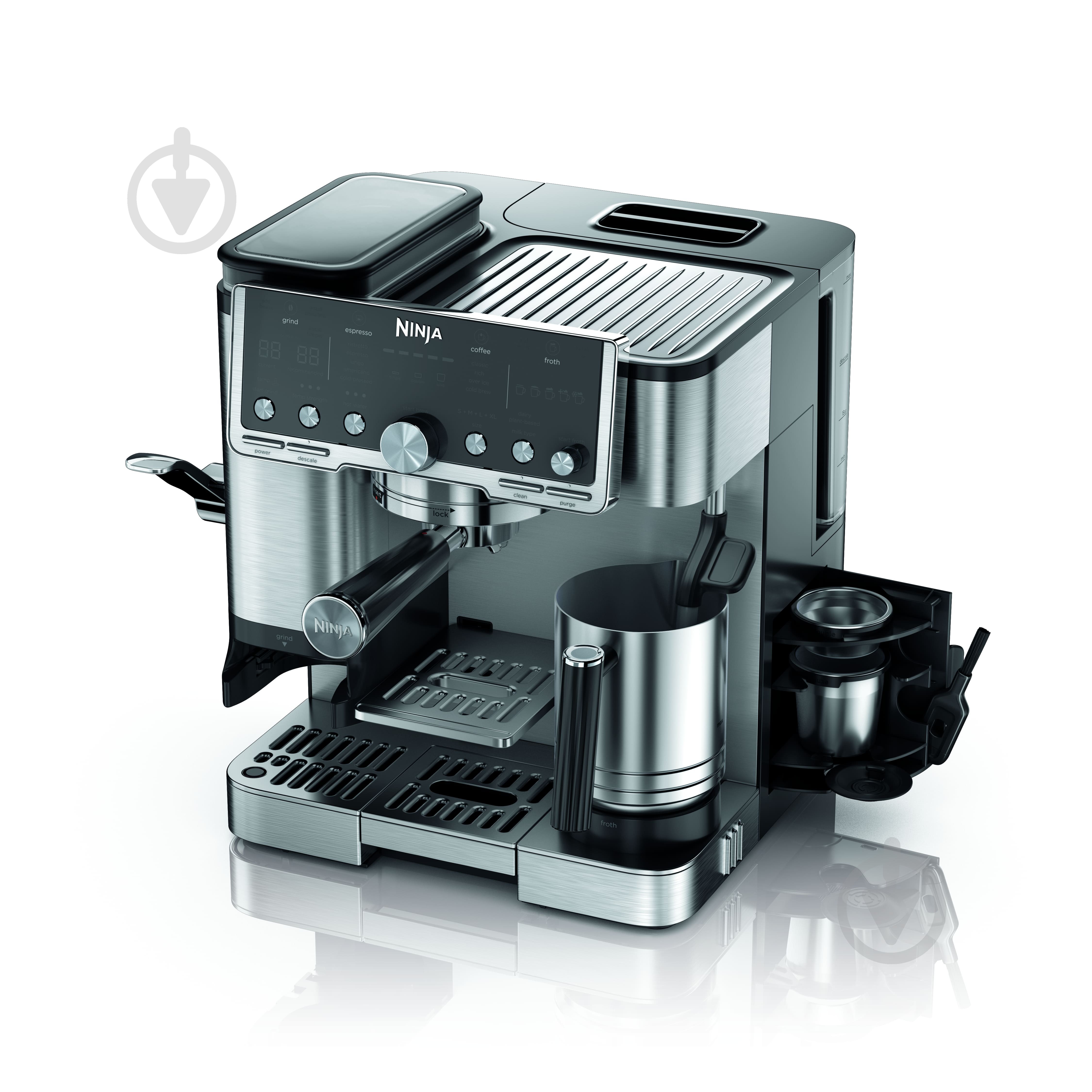 ВИТРИНА! Кофемашина NINJA Luxe Café Essential Coffee Maker ES701EU - фото 1 ВИТРИНА! Кофемашина NINJA Luxe Café Essential Coffee Maker ES701EU - фото 1