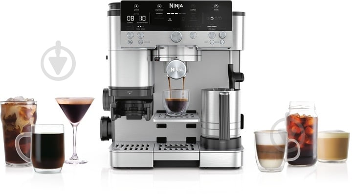 ВИТРИНА! Кофемашина NINJA Luxe Café Essential Coffee Maker ES601EU - фото 10 ВИТРИНА! Кофемашина NINJA Luxe Café Essential Coffee Maker ES601EU - фото 10