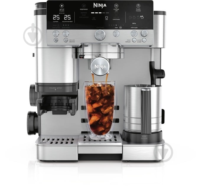ВИТРИНА! Кофемашина NINJA Luxe Café Essential Coffee Maker ES601EU - фото 5 ВИТРИНА! Кофемашина NINJA Luxe Café Essential Coffee Maker ES601EU - фото 5