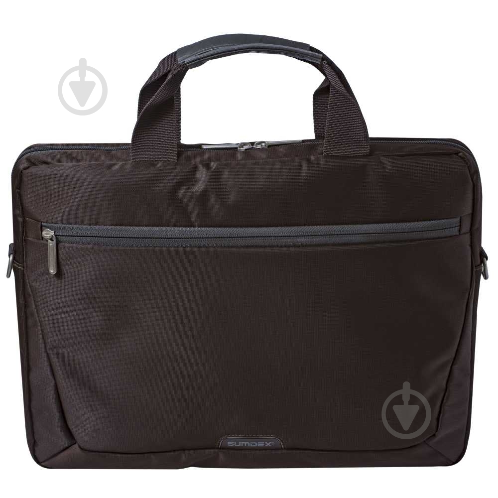 Сумка для ноутбука Sumdex 15-16" brown (PON-111BR) - фото 1 Сумка для ноутбука Sumdex 15-16" brown (PON-111BR) - фото 1