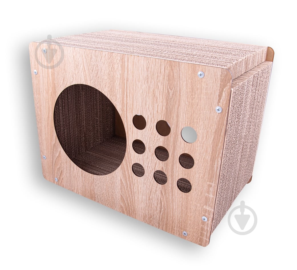 Когтеточка Eco-land Куб - фото 1 Когтеточка Eco-land Куб - фото 1