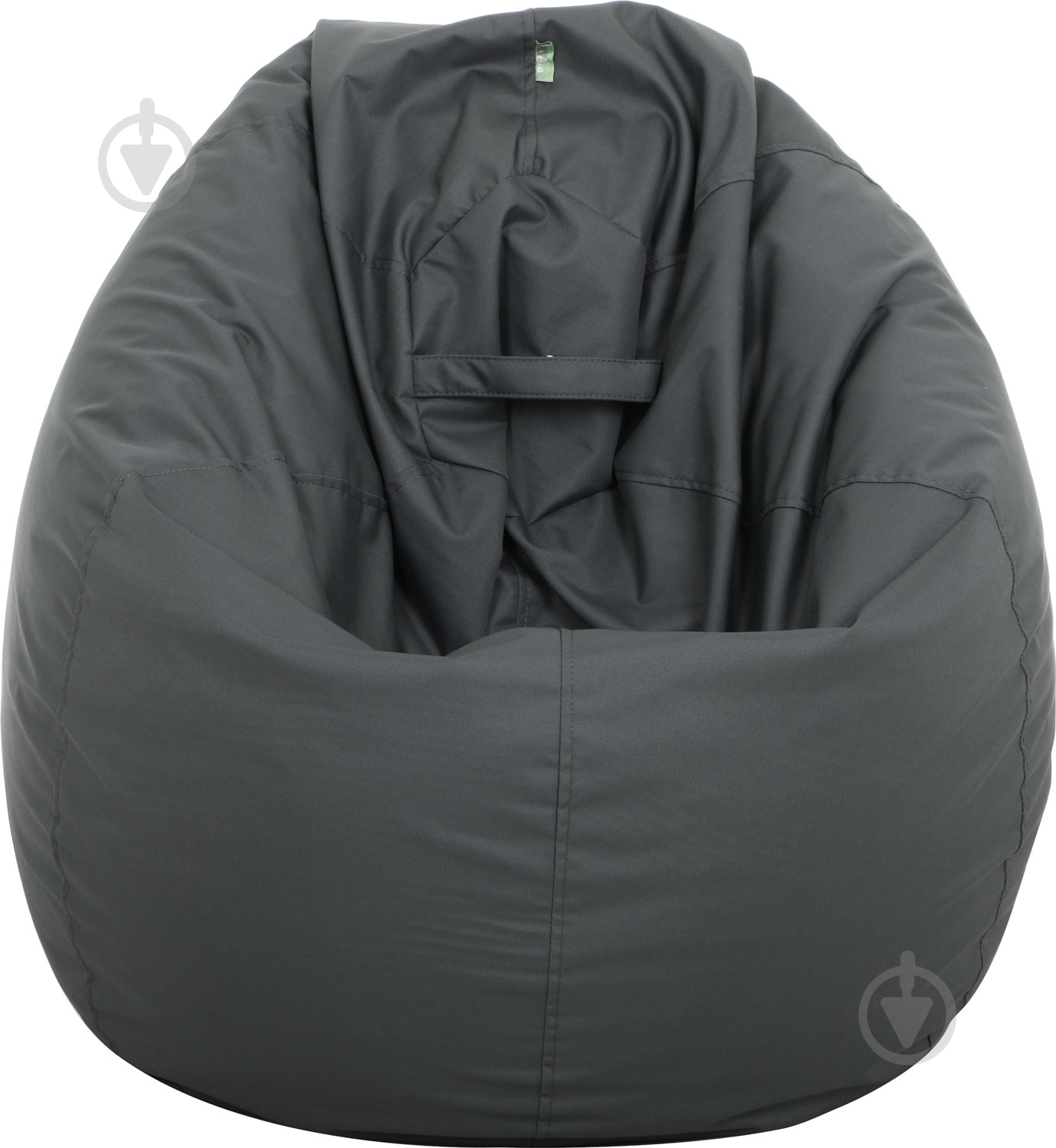 Крісло-мішок Груша XL 329 сірий - фото 2