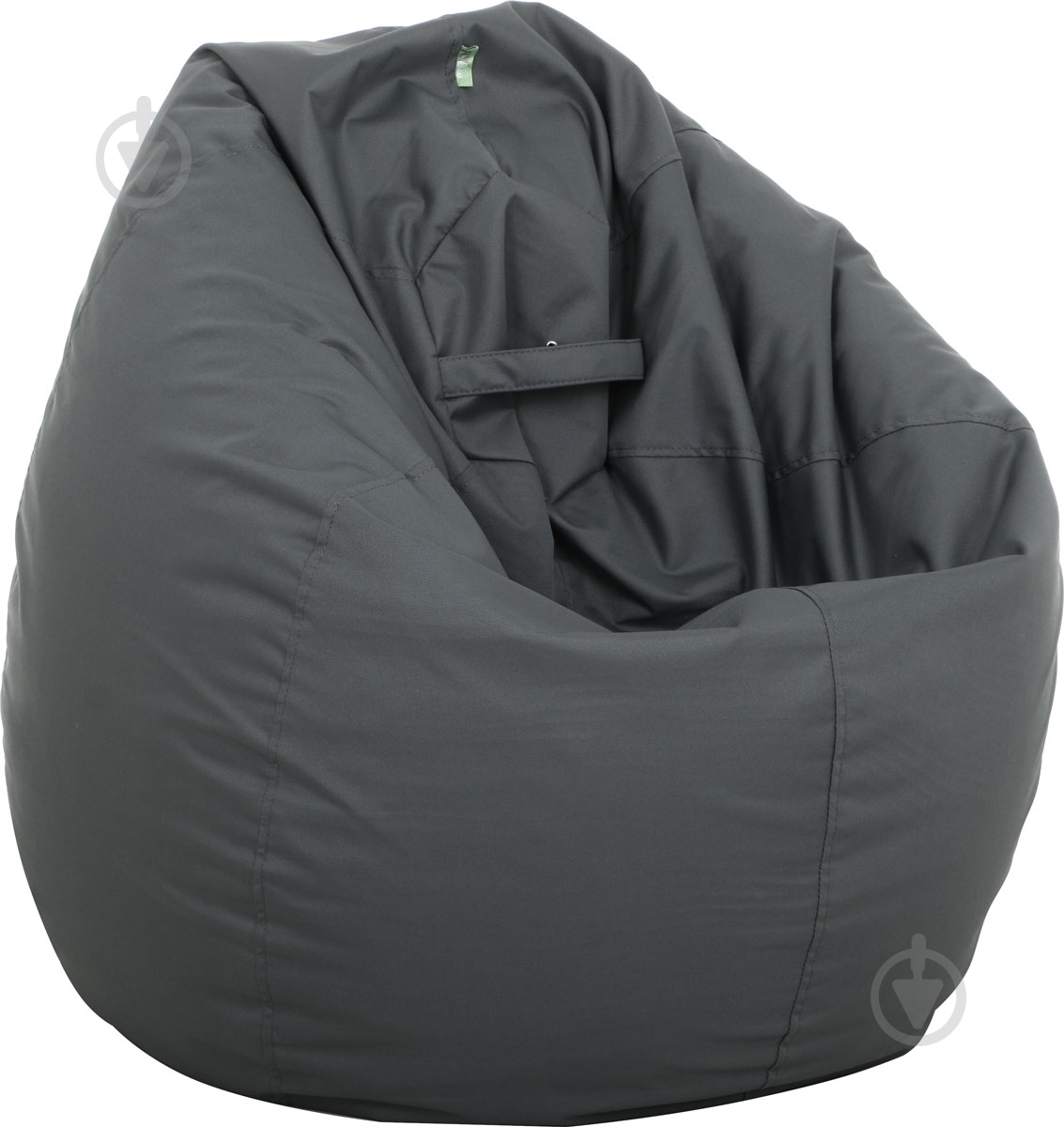 Крісло-мішок Груша XL 329 сірий - фото 1