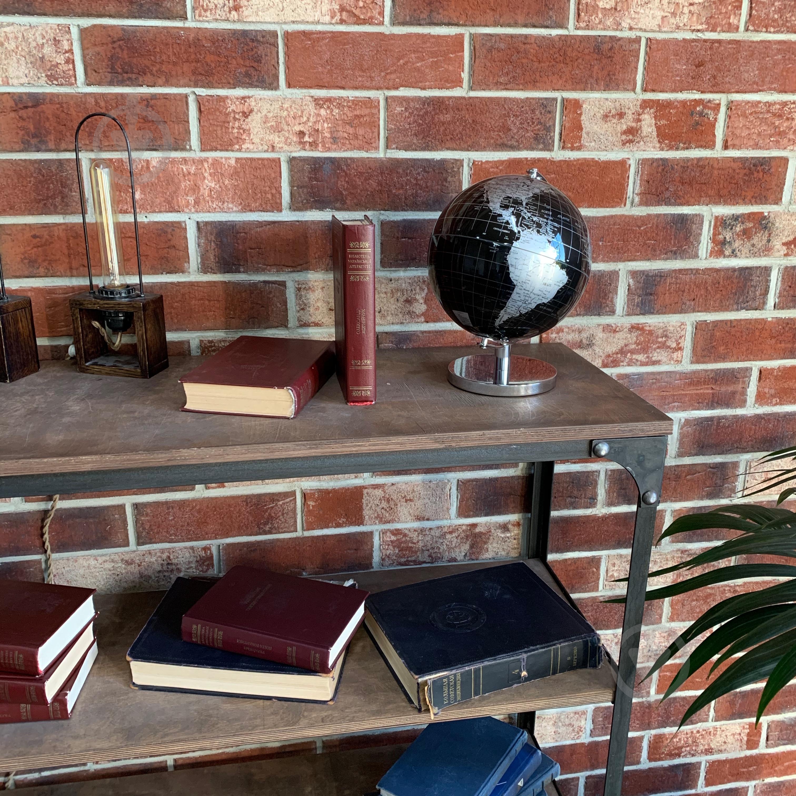 Глобус 27х20 см черно-серебряный - фото 4 Глобус 27х20 см черно-серебряный - фото 4