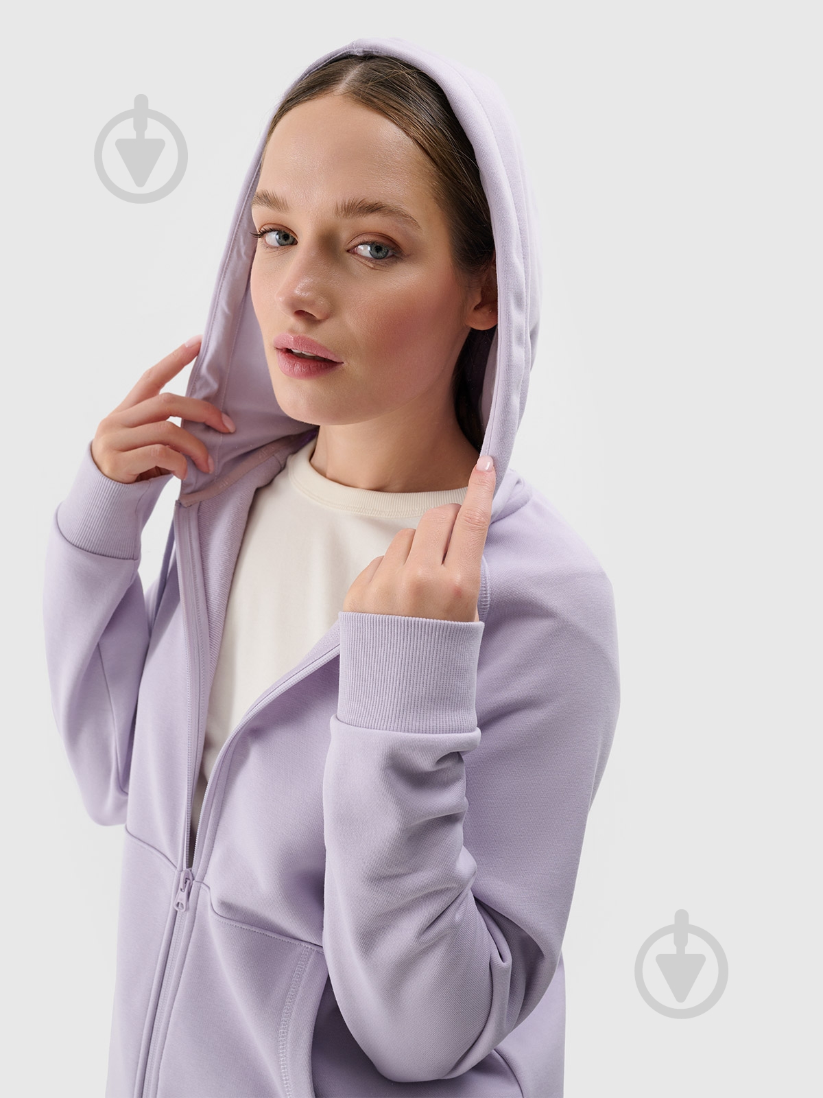 Джемпер 4F SWEATSHIRT F1541 4FWSS25TSWSF1541-52S р.M лиловый - фото 2 Джемпер 4F SWEATSHIRT F1541 4FWSS25TSWSF1541-52S р.M лиловый - фото 2