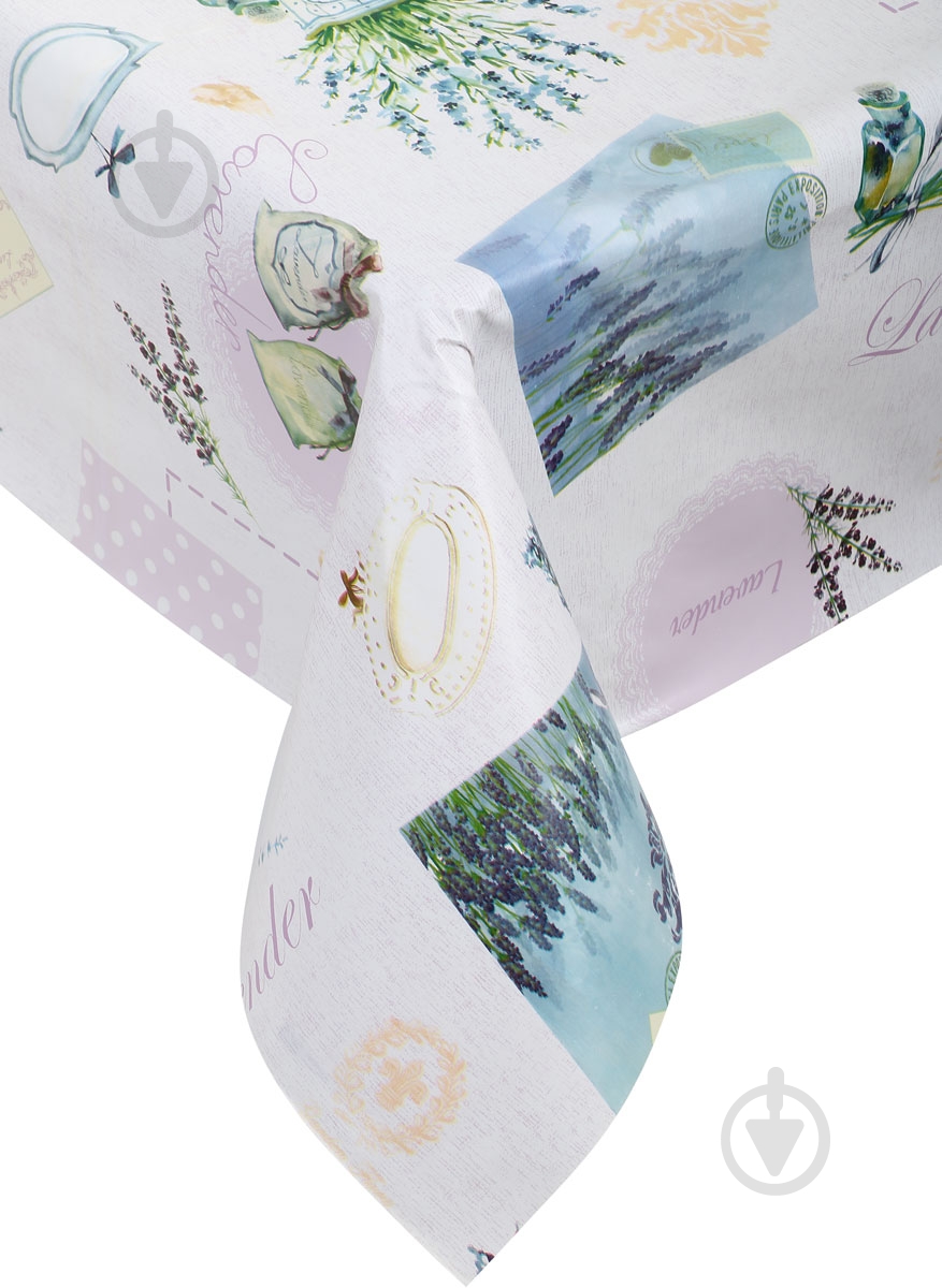 Скатерть Provence 140x180 см белый с рисунком UP! (Underprice) - фото 1