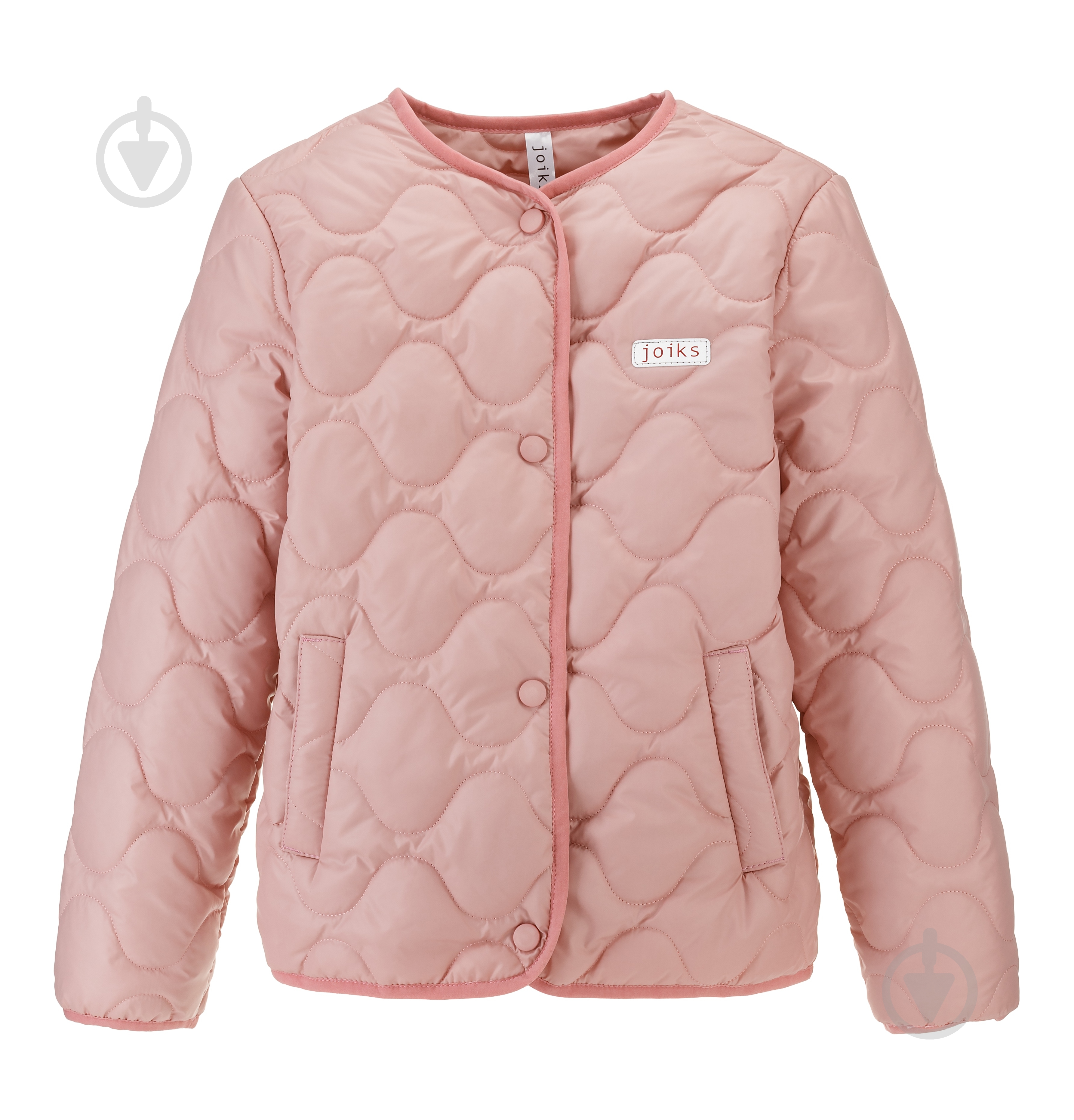 Куртка для девочек JOIKS р.158 пудровый KE-07 - фото 1