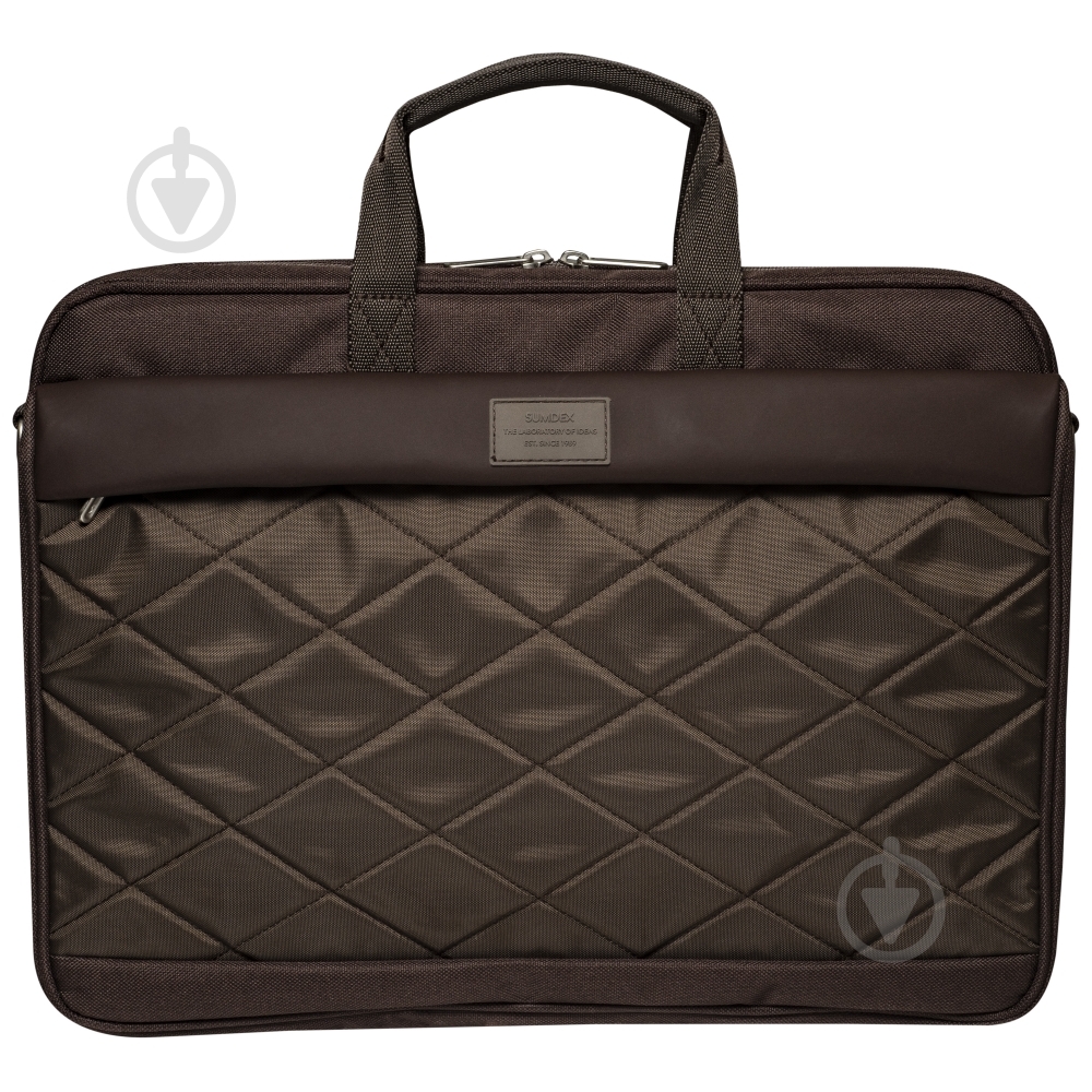 Сумка для ноутбука Sumdex 15.6" brown (PON-327BR) - фото 1 Сумка для ноутбука Sumdex 15.6" brown (PON-327BR) - фото 1