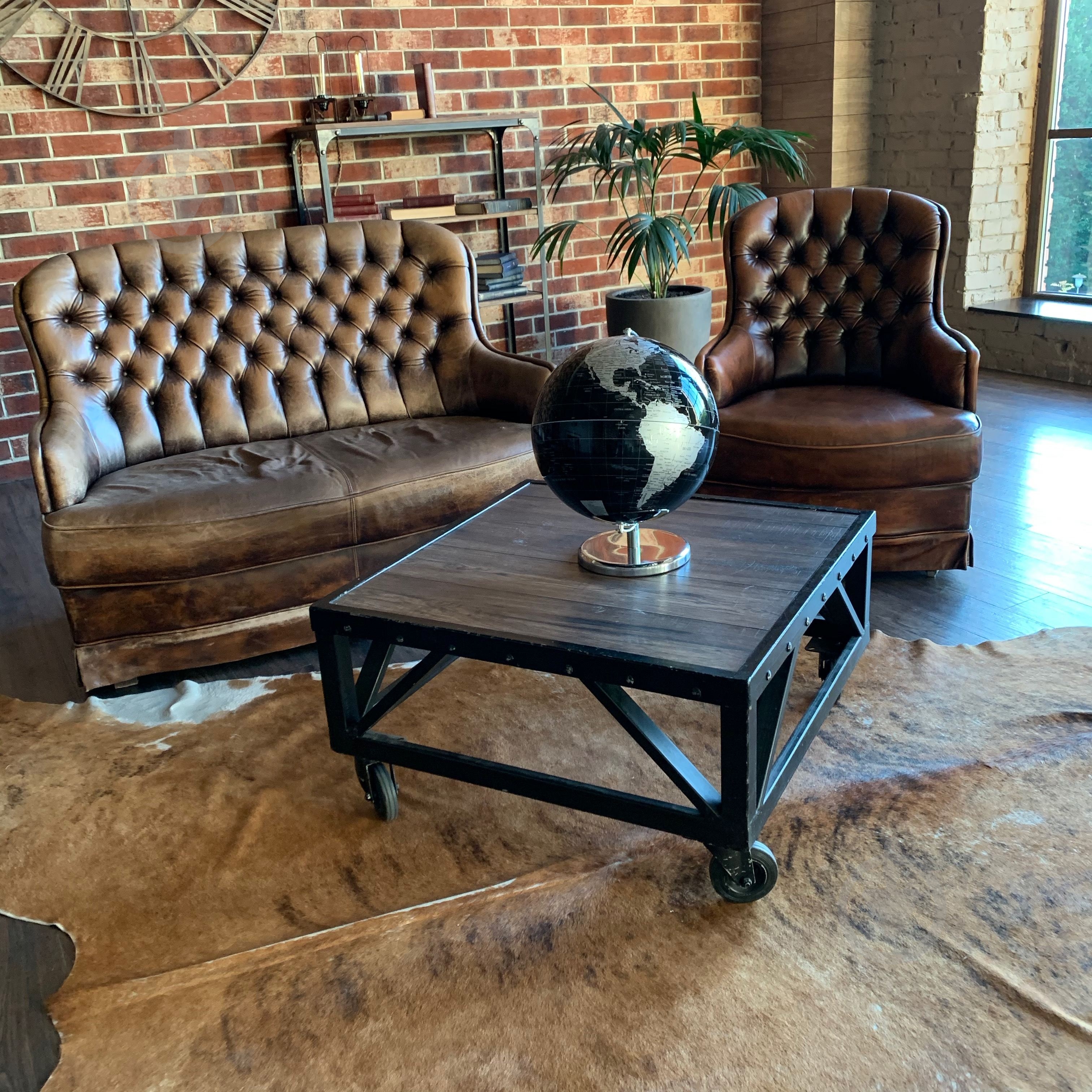 Глобус 34х32 см черно-серебряный - фото 5