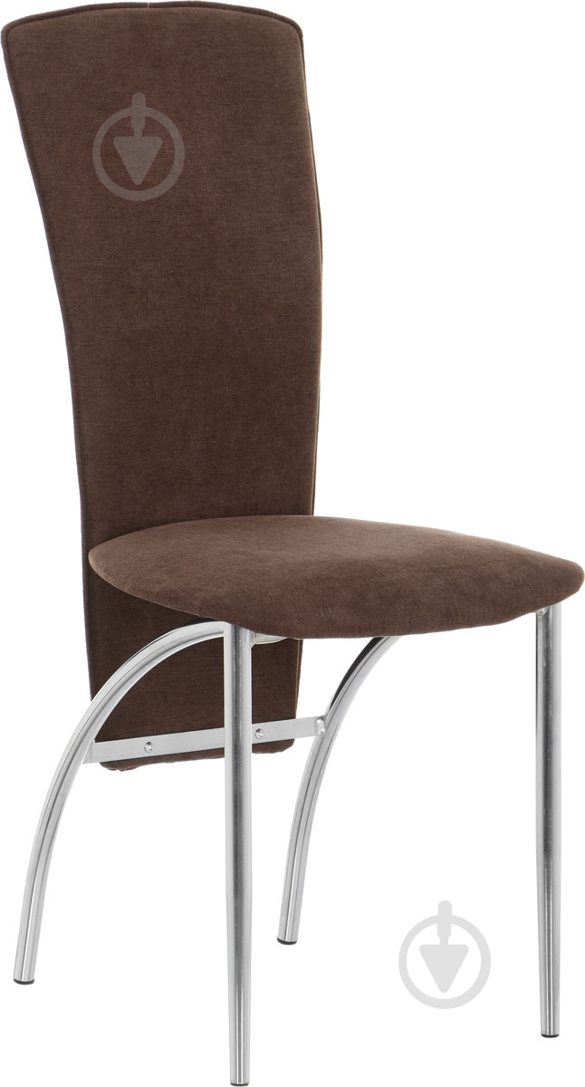 Стілець обідній Nowy Styl Amely Chrome (BOX-2) (CH) SORO-28 хром/коричневий - фото 1