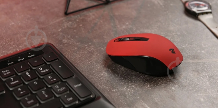 Миша 2E MF211 Wireless Red - фото 7