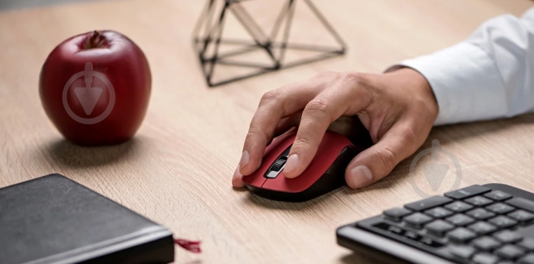 Миша 2E MF211 Wireless Red - фото 5