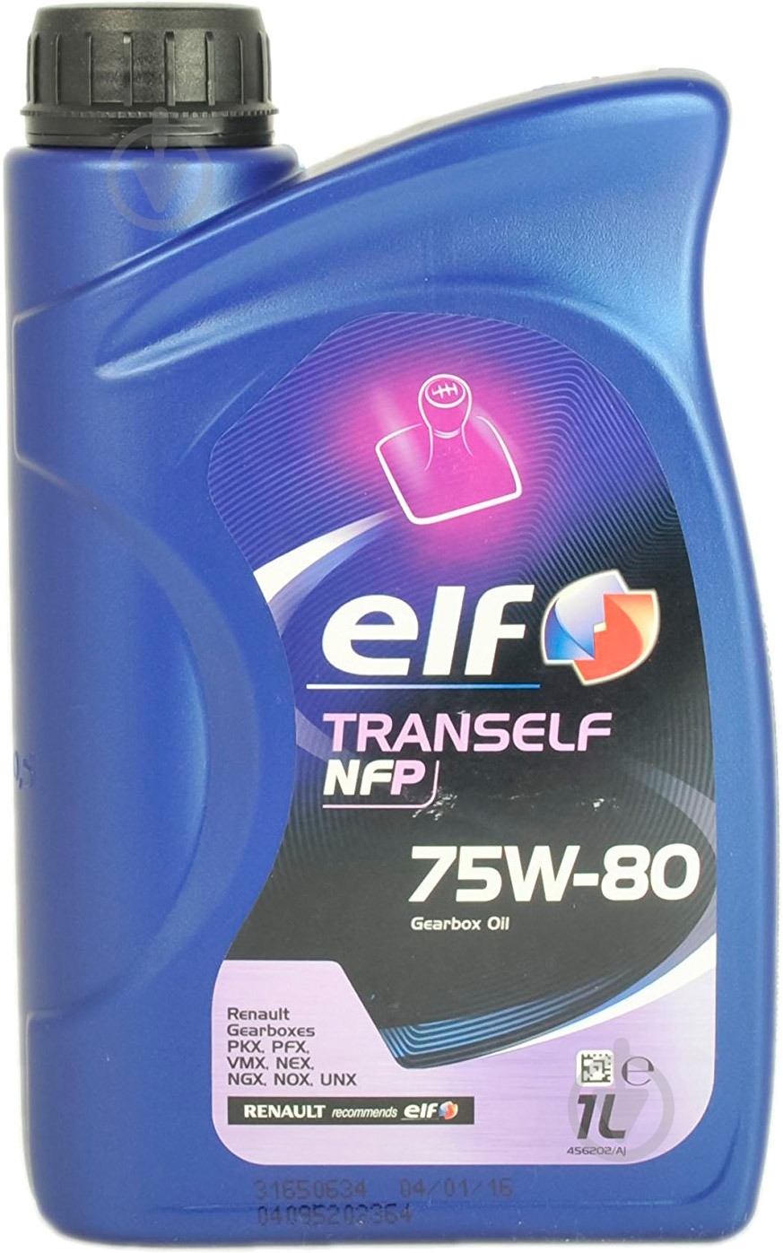Масло трансмиссионное Elf Tranself NFP GL-4 75W-80 1 л (195003) - фото 1 Масло трансмиссионное Elf Tranself NFP GL-4 75W-80 1 л (195003) - фото 1