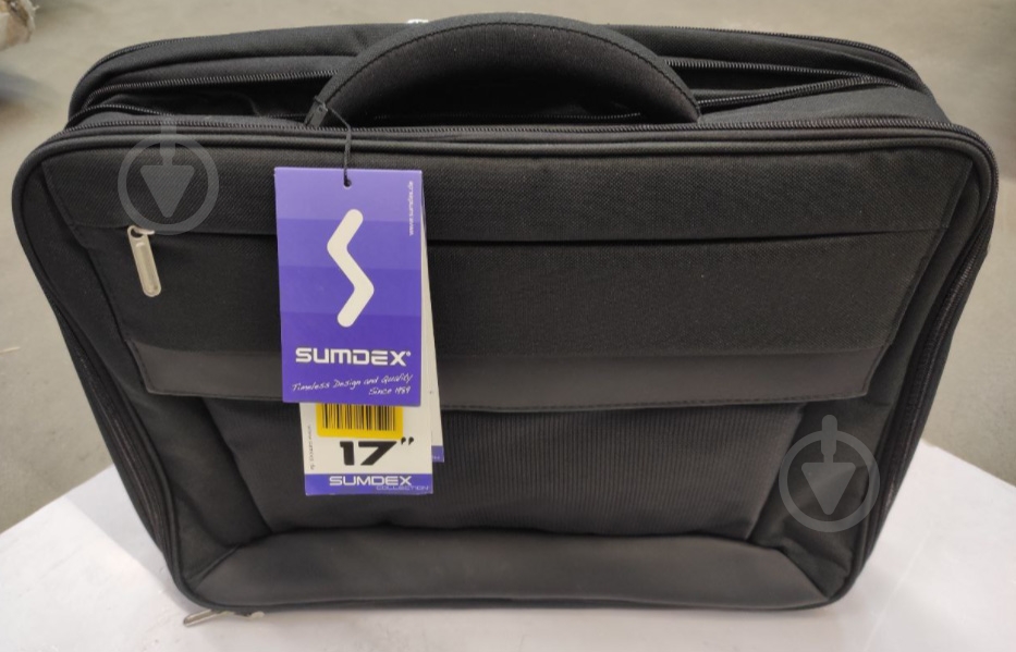 Сумка для ноутбука Sumdex 17" black (PON-303JB) - фото 2