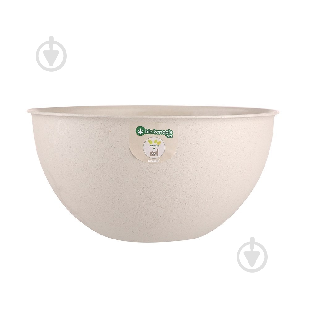 Миска PRC BIO круглая 3 л крем - фото 3