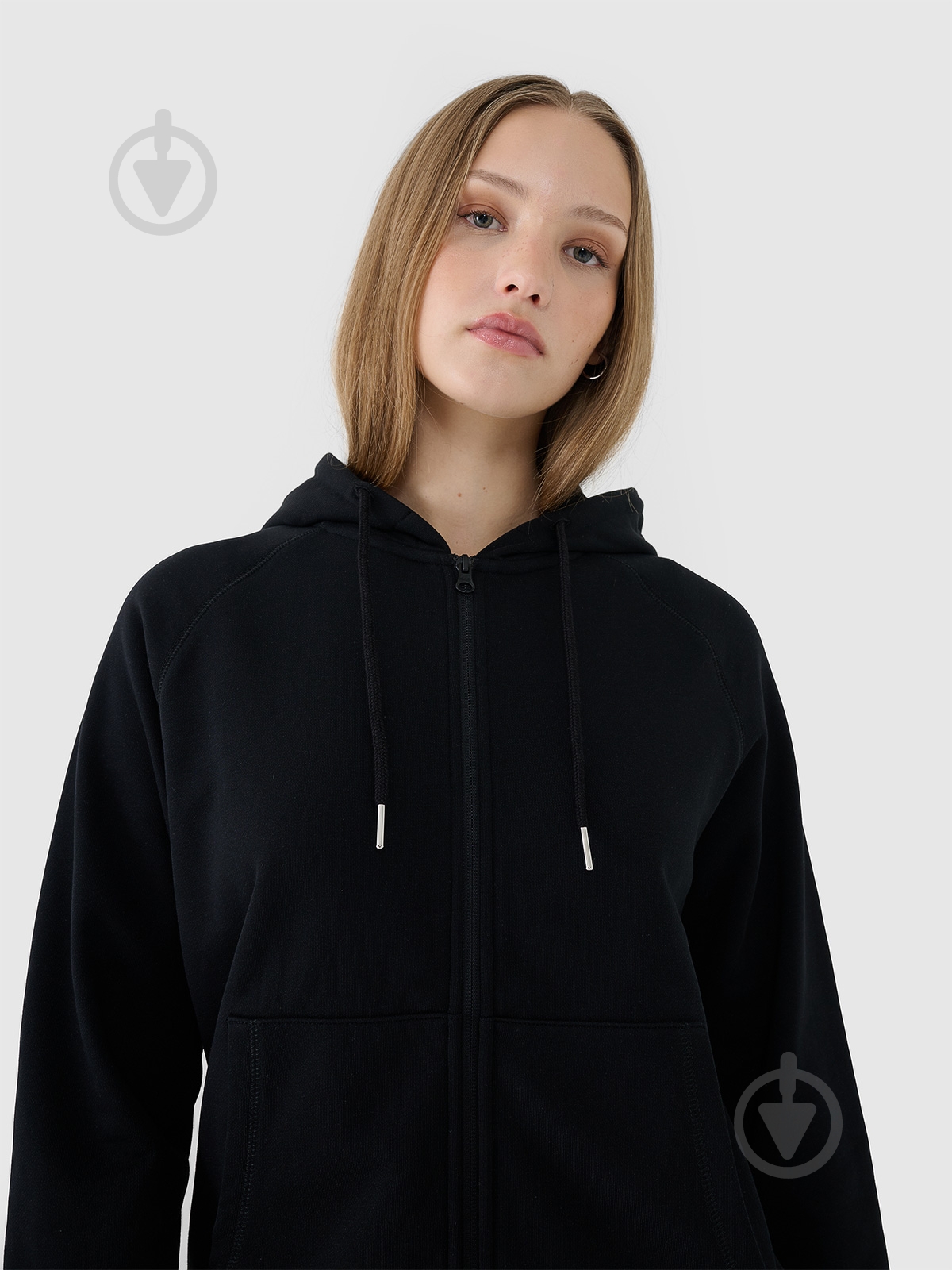 Джемпер 4F SWEATSHIRT F1541 4FWSS25TSWSF1541-20S р.M чорний - фото 2