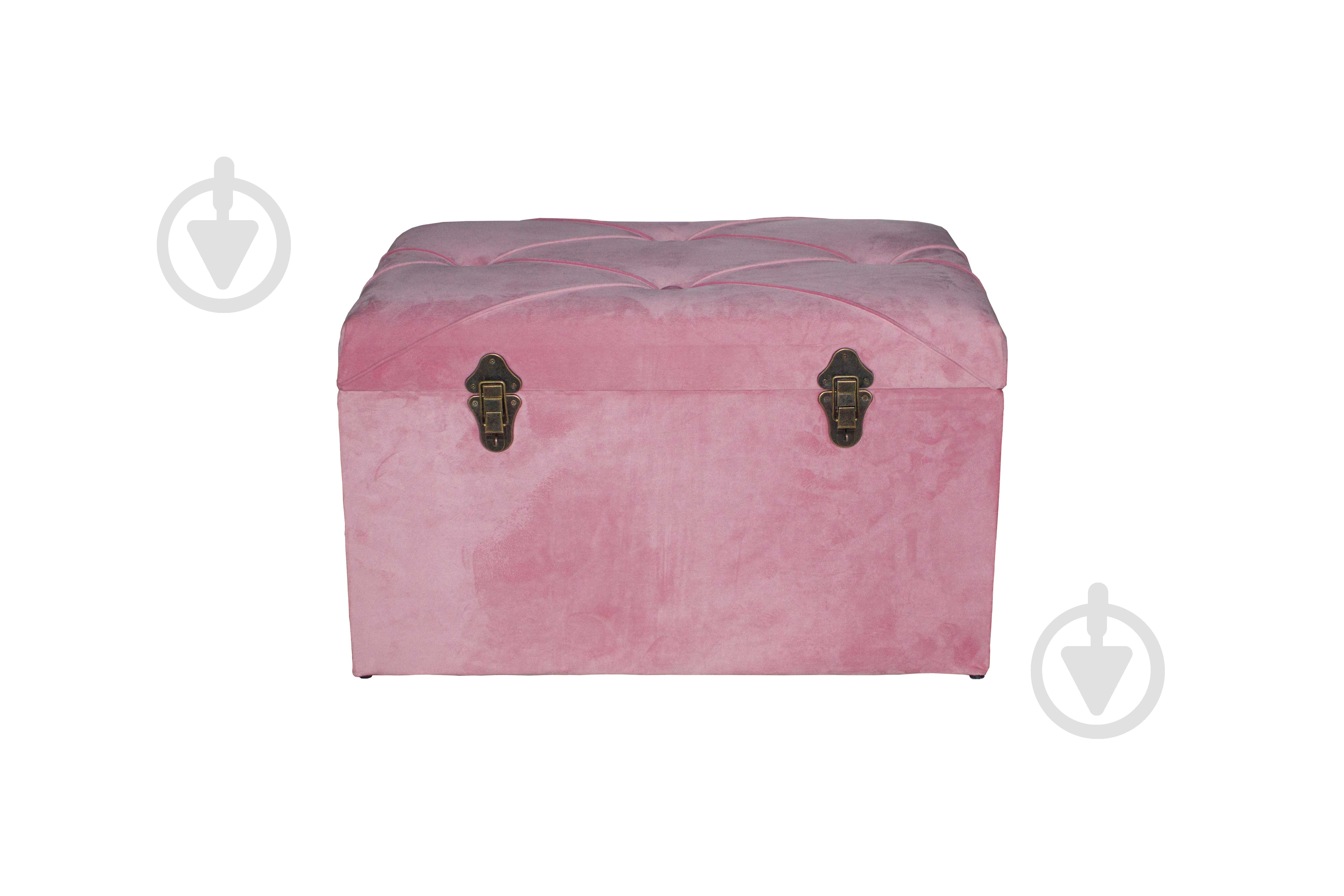 Сундук-пуф Джемисон 390x615x290 мм розовый - фото 2