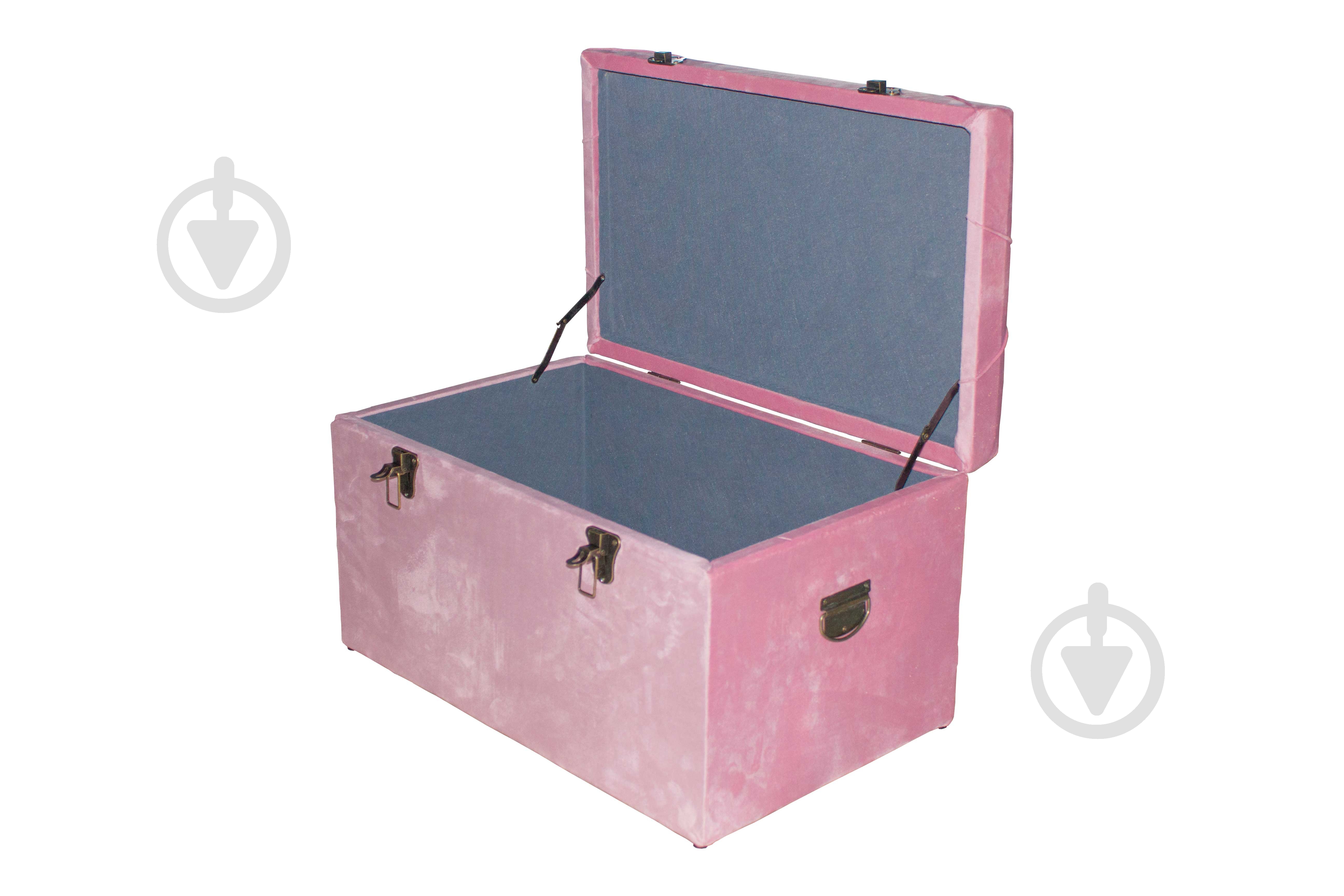 Сундук-пуф Джемисон 390x615x290 мм розовый - фото 4